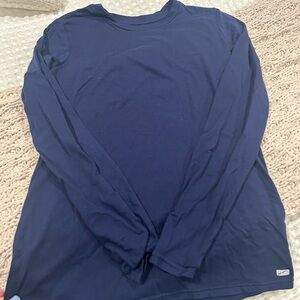 Butter soft navy underscrub top